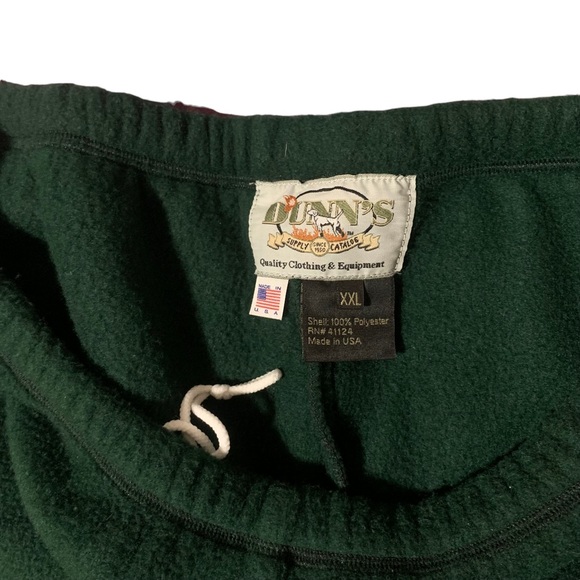 Dunn’s Sporting Goods Fleece Pants Unisex size XXL Made in USA - Picture 3 of 7